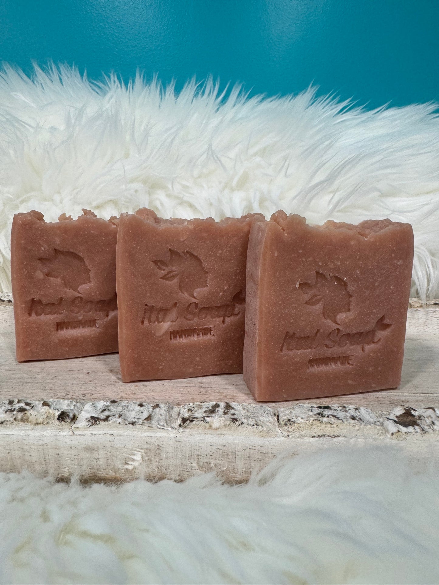 Jabón artesanal artesanal de pachouli y limoncillo