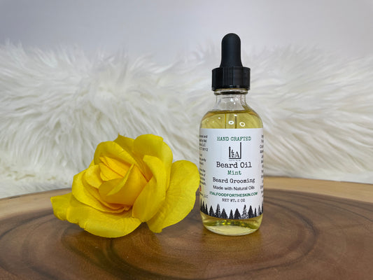 Aceite para barba - Menta fresca