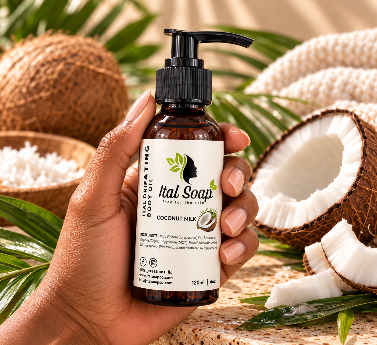 Aceites corporales hidratantes