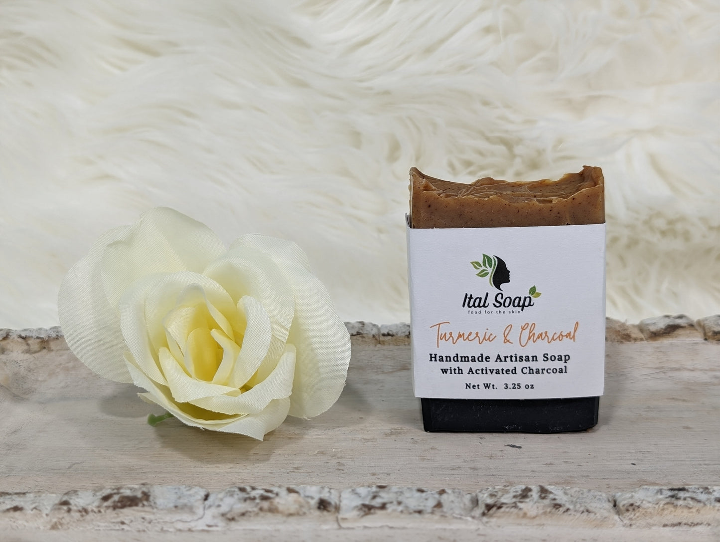 Turmeric & Charcoal Face Bar