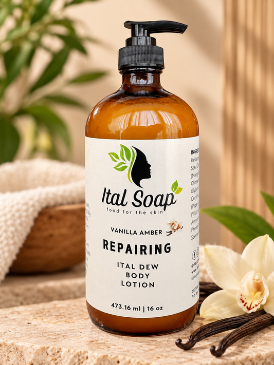 Ital Dew Body Lotion - Vanilla Amber