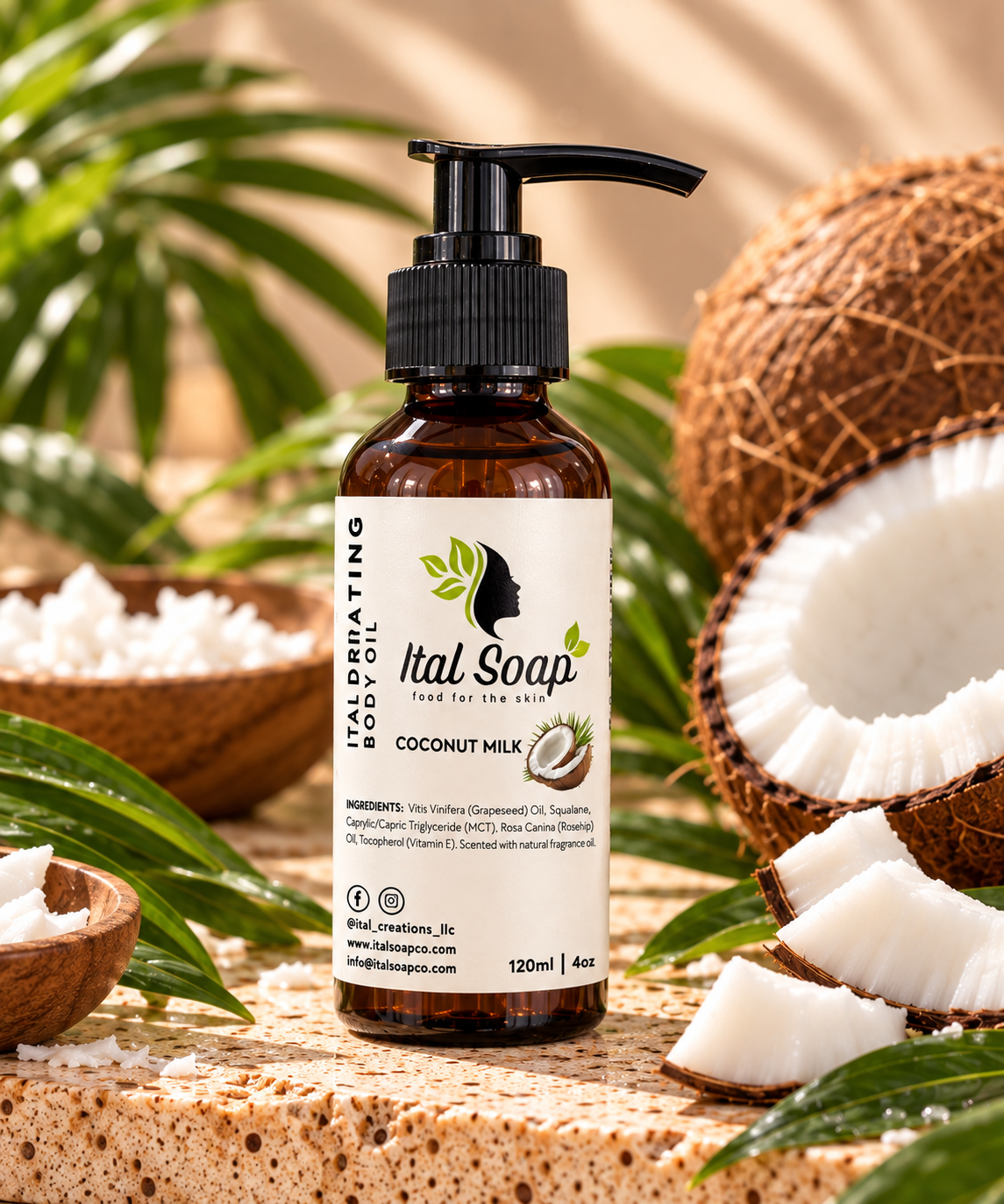 Aceites corporales hidratantes