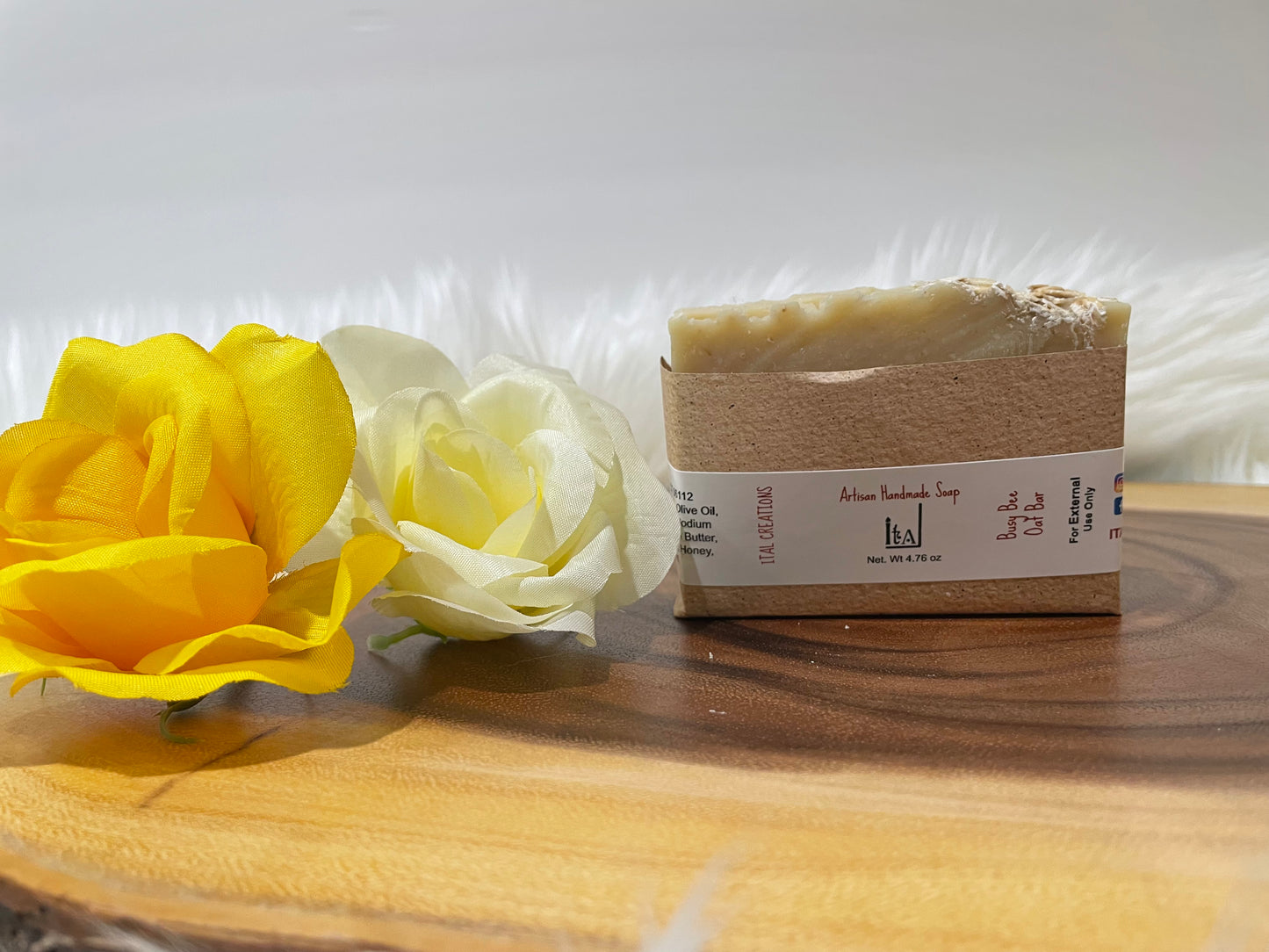 Busy Bee Oat Artisan Handmade Soap