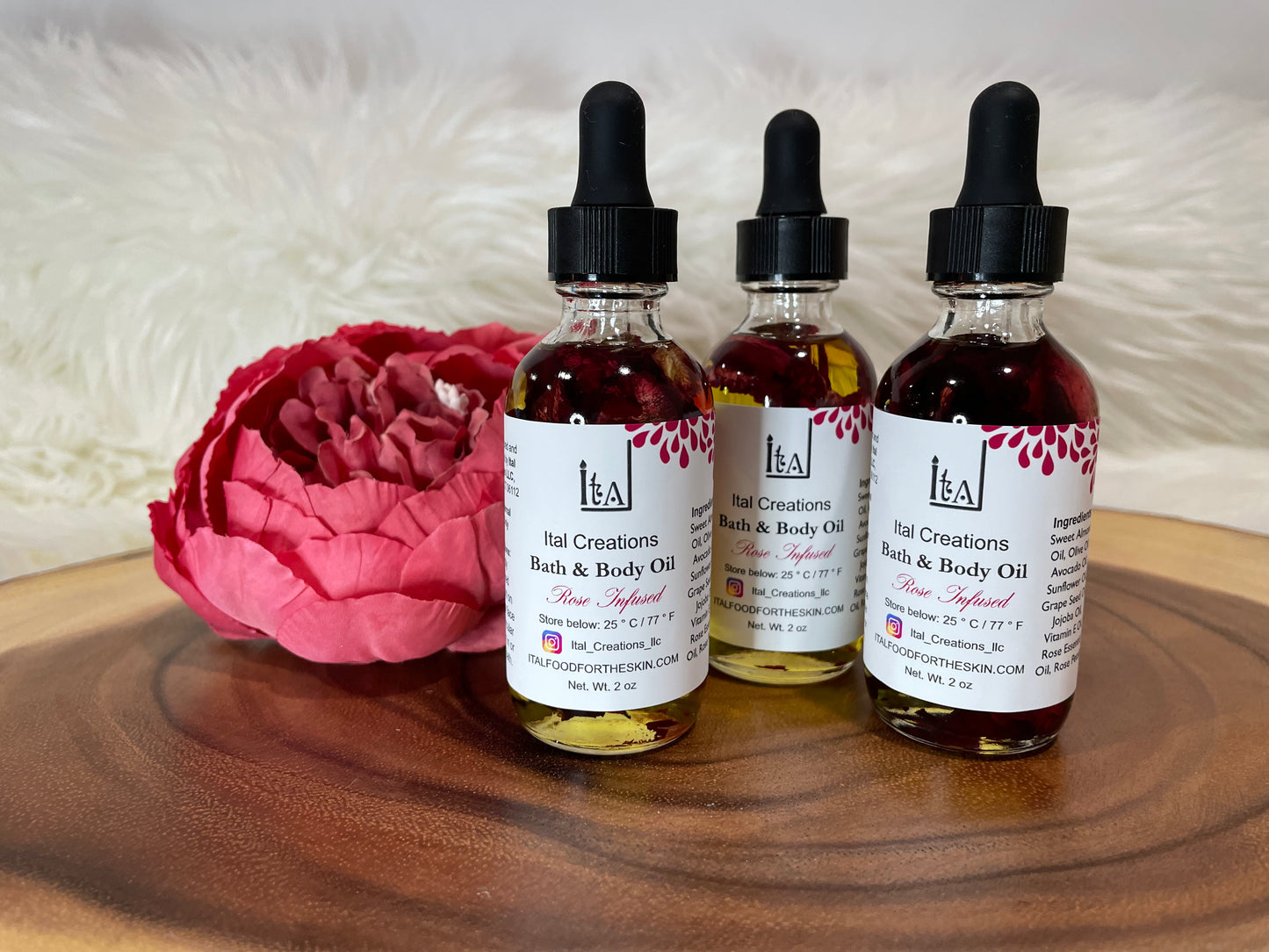 Rose Body Oil